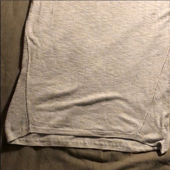 Vince XS Pastel Drop Shoulder Knit Circle Neck Top - Picture 16 of 16